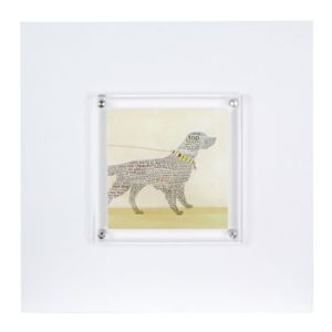 Agatiyo Labrador Wall Art In Multicolor